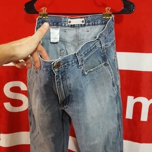 *SOLD*CARHARTT MENS JEANS BLUE DENIM SZ 36x30